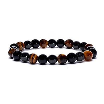 Hematite  Obsidian  Tiger eye
